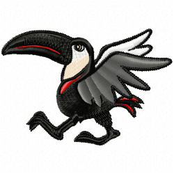 Parrots Embroidery Design 9